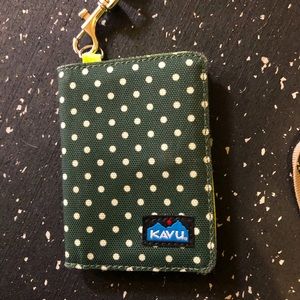KAVU card slot lanyard
